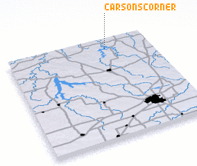 3d view of Carsons Corner