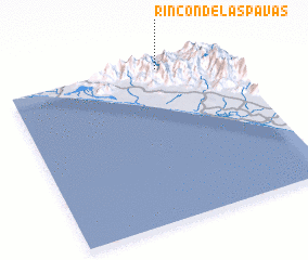 3d view of Rincón de las Pavas