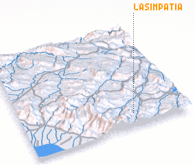 3d view of La Simpatía