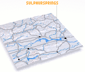 3d view of Sulphur Springs