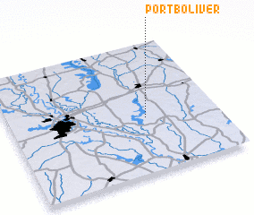 3d view of Port Boliver