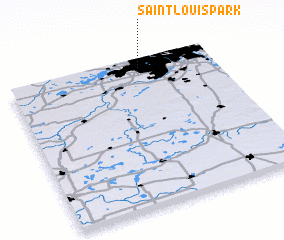 3d view of Saint Louis Park