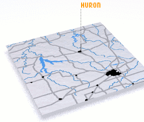 3d view of Huron