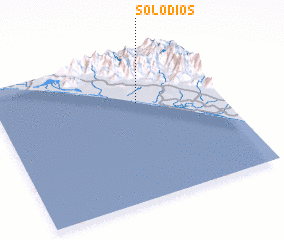 3d view of Sólo Dios