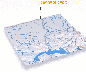 3d view of Paso y Playas