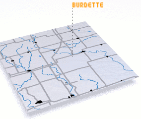 3d view of Burdette