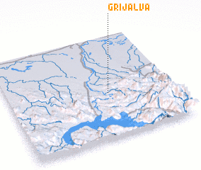 3d view of Grijalva