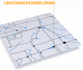 3d view of Lakeside Acres Mobile Park