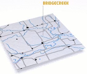 3d view of Bridge Creek