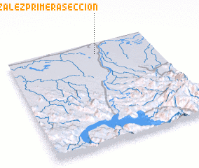 3d view of Guiral y Gonzalez Primera Sección