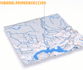 3d view of Canobanal Primera Sección