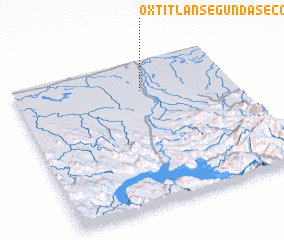 3d view of Oxtitlán Segunda Sección