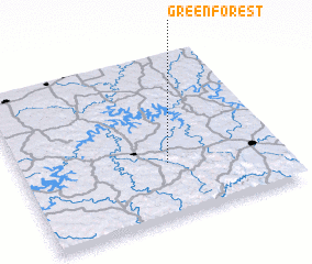 3d view of Green Forest