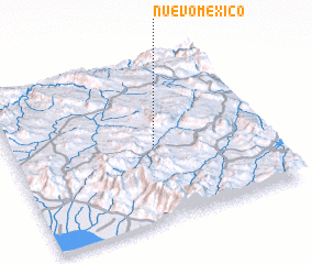 3d view of Nuevo México