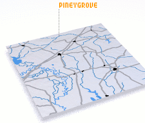 3d view of Piney Grove