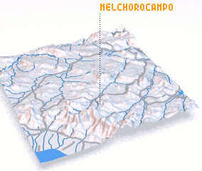 3d view of Melchor Ocampo