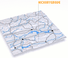 3d view of Hickory Grove