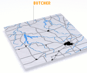 3d view of Butcher