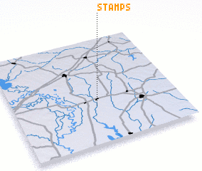 3d view of Stamps