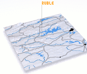 3d view of Ruble