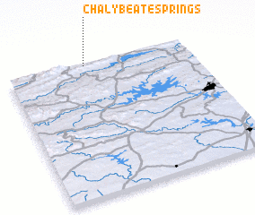 3d view of Chalybeate Springs