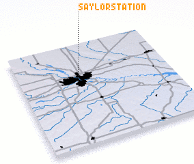 3d view of Saylor Station