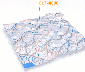 3d view of El Tanque