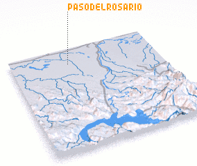 3d view of Paso del Rosario