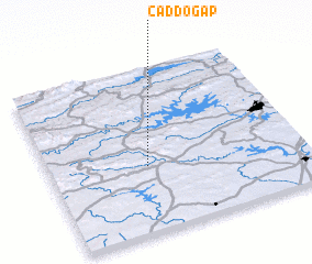 3d view of Caddo Gap