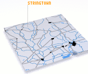 3d view of Stringtown