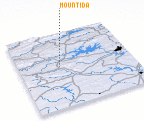 3d view of Mount Ida