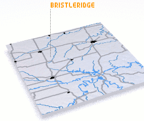 3d view of Bristle Ridge