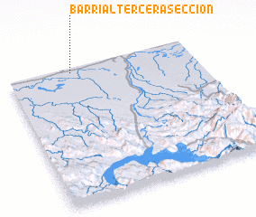 3d view of Barrial Tercera Sección