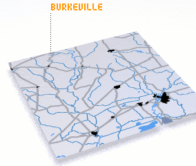 3d view of Burkeville