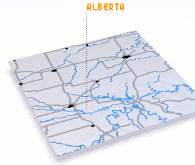 3d view of Alberta
