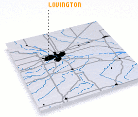 3d view of Lovington