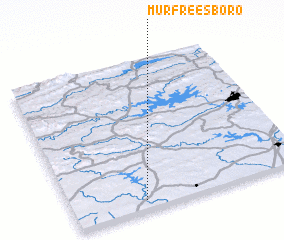 3d view of Murfreesboro