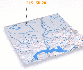 3d view of El Suspiro