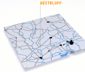 3d view of West Bluff