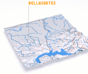 3d view of Bellas Artes