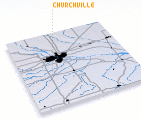 3d view of Churchville