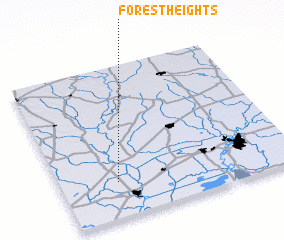 3d view of Forest Heights