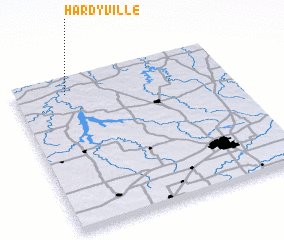 3d view of Hardyville