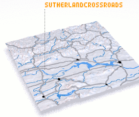 3d view of Sutherland Crossroads