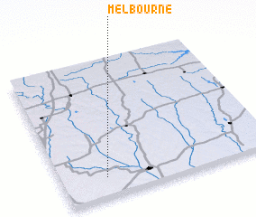 3d view of Melbourne