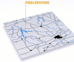 3d view of Fiddlers Ford