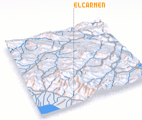 3d view of El Carmen