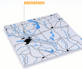 3d view of Hanna Park