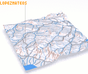 3d view of Colonia Integral Adolfo López Mateos