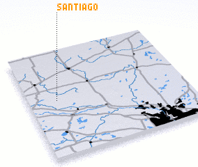 3d view of Santiago